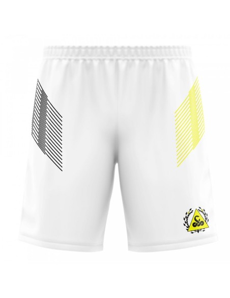 Short Team Vibor-A Blanco/Amarillo 40184.A42 | Ofertas de pádel